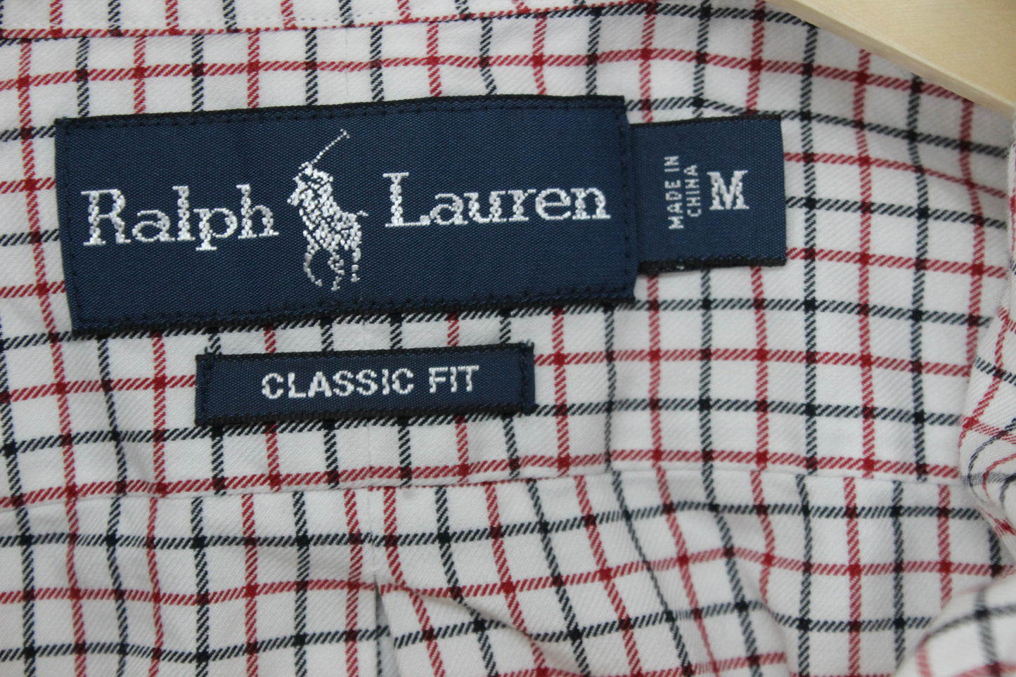 Mens Check Shirt Long Sleeve Classic Fit