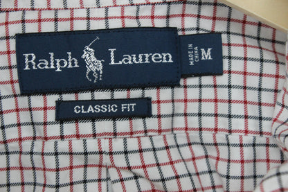 Mens Check Shirt Long Sleeve Classic Fit
