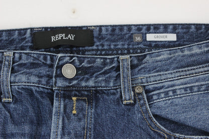 Mens Grover Jeans Denim Regular