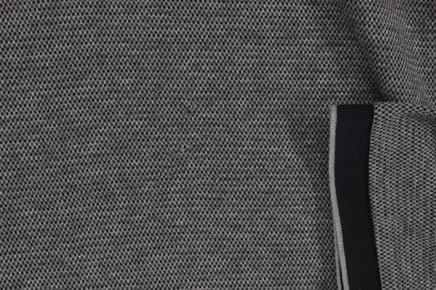 Mens Polo Shirt Stretch Long Sleeve Classic