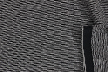 Mens Polo Shirt Stretch Long Sleeve Classic