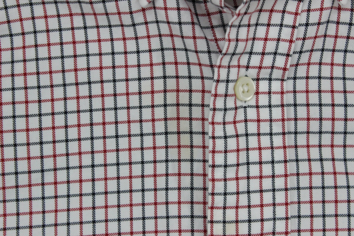 Mens Check Shirt Long Sleeve Classic Fit