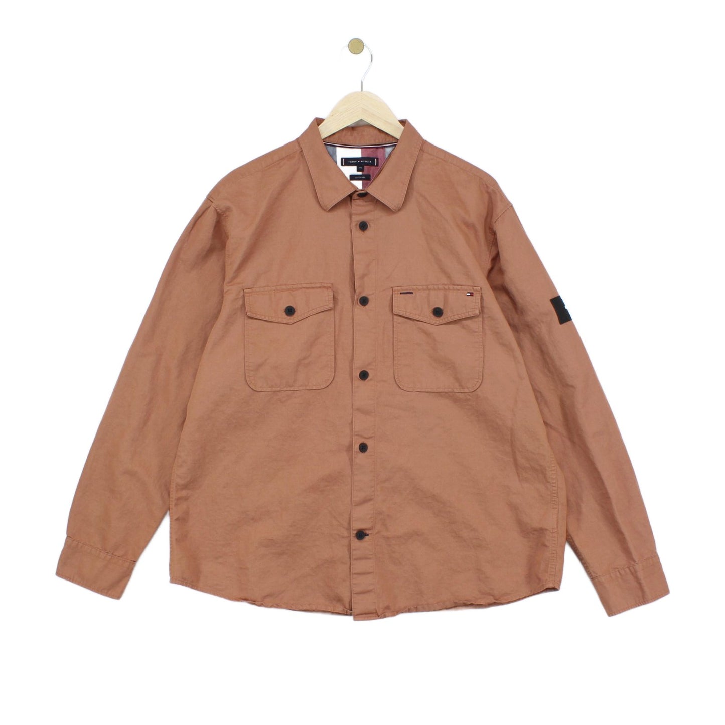 Mens Overshirt Button Up Cotton Linen