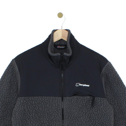 Mens Sherpa Fleece Jacket Full Zip Outdoor