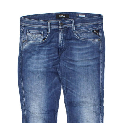 Mens Anbass Jeans Denim Slim