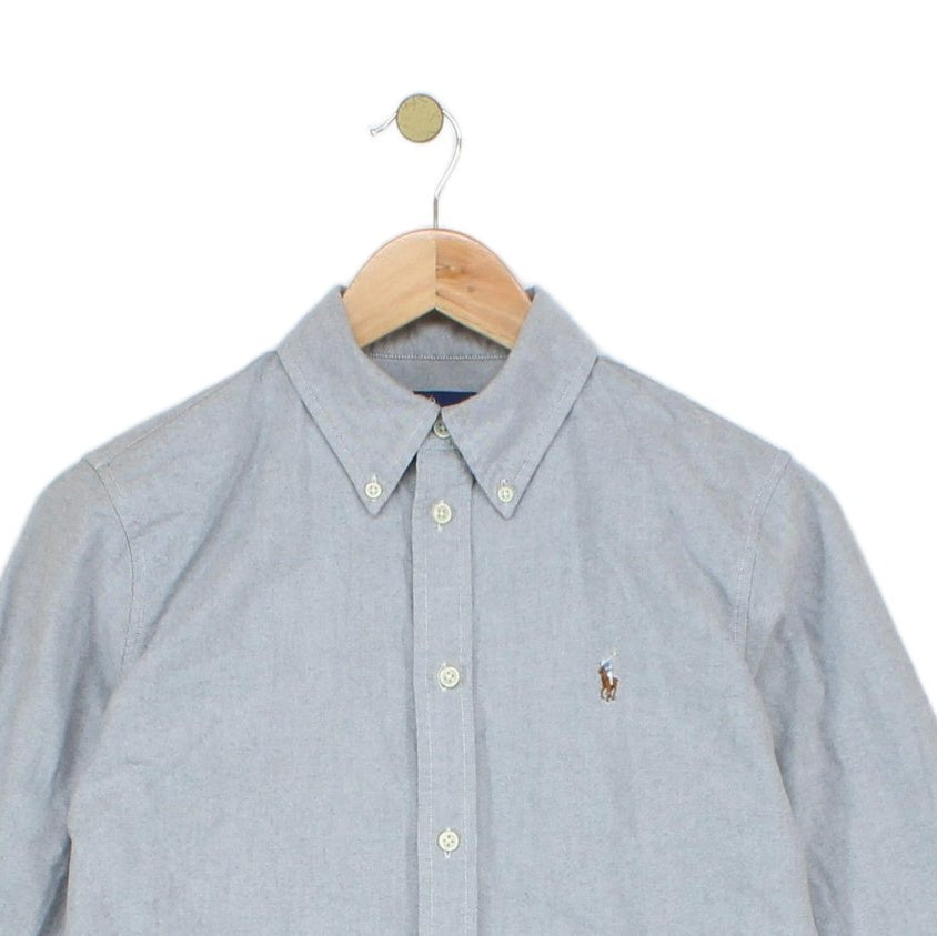 Womens Oxford Shirt Button Down Long Sleeve Classic