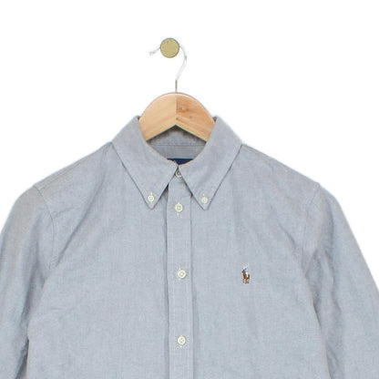 Womens Oxford Shirt Button Down Long Sleeve Classic