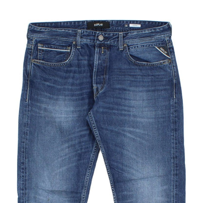 Mens Grover Jeans Denim Regular