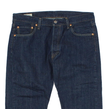 Mens 501 Jeans Classic Fit 100% Cotton Denim