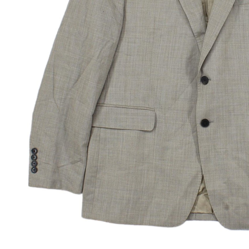 Mens Wool Blazer Formal Tailored Classic