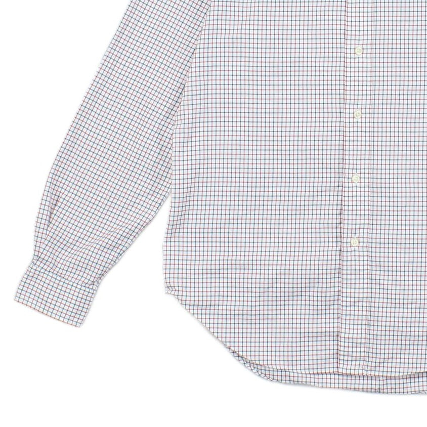 Mens Check Shirt Long Sleeve Classic Fit