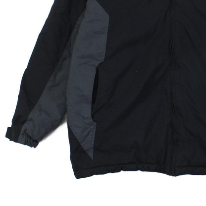 Mens Quilted Jacket Full Zip Two Tone