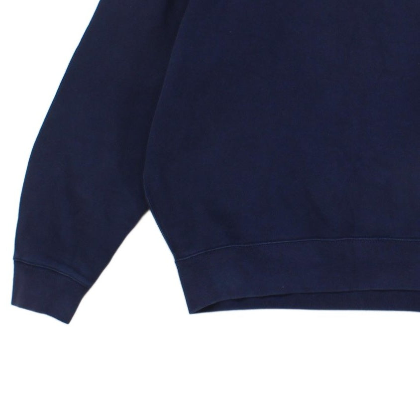 Mens Sweatshirt Embroidered Logo Crew Neck