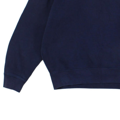 Mens Sweatshirt Embroidered Logo Crew Neck