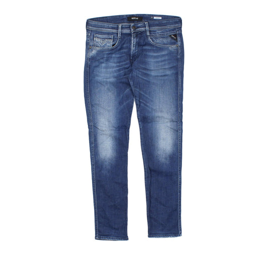 Mens Anbass Jeans Denim Slim