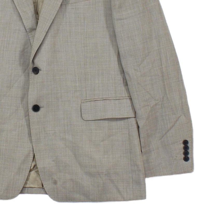 Mens Wool Blazer Formal Tailored Classic