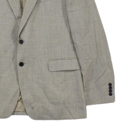 Mens Wool Blazer Formal Tailored Classic