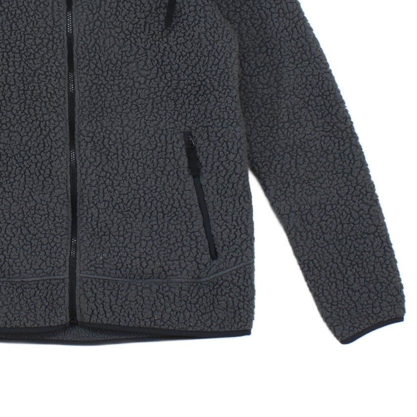 Mens Sherpa Fleece Jacket Full Zip Outdoor