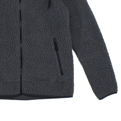Mens Sherpa Fleece Jacket Full Zip Outdoor