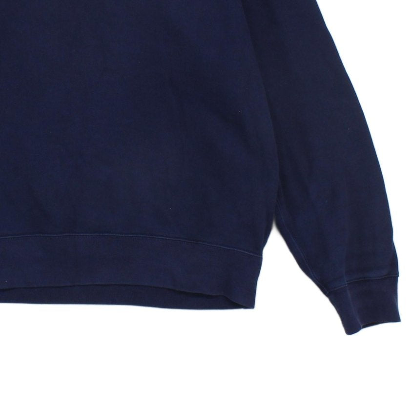 Mens Sweatshirt Embroidered Logo Crew Neck