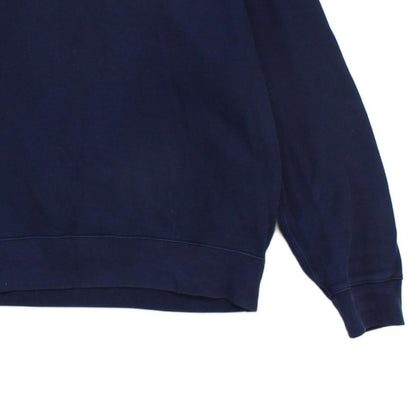 Mens Sweatshirt Embroidered Logo Crew Neck