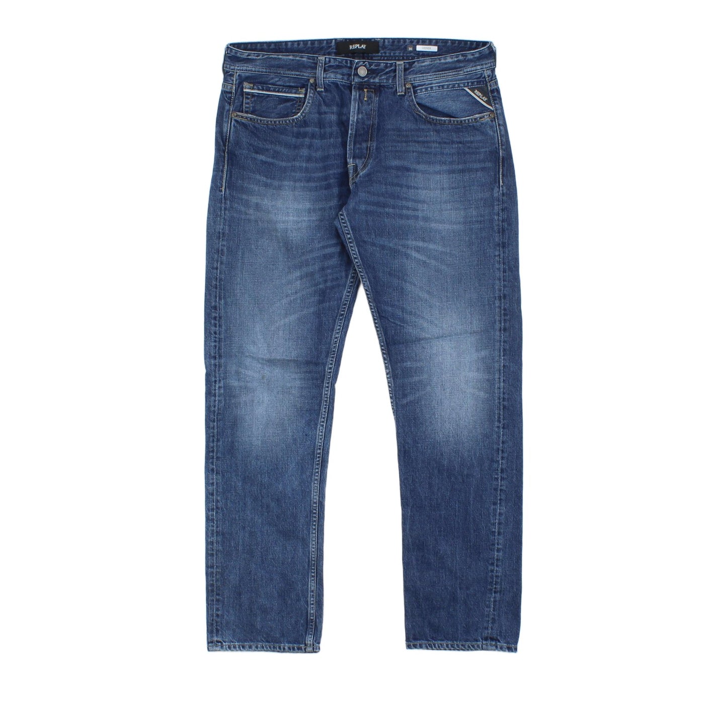 Mens Grover Jeans Denim Regular