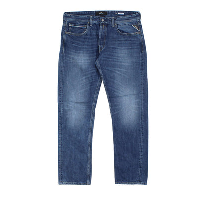 Mens Grover Jeans Denim Regular