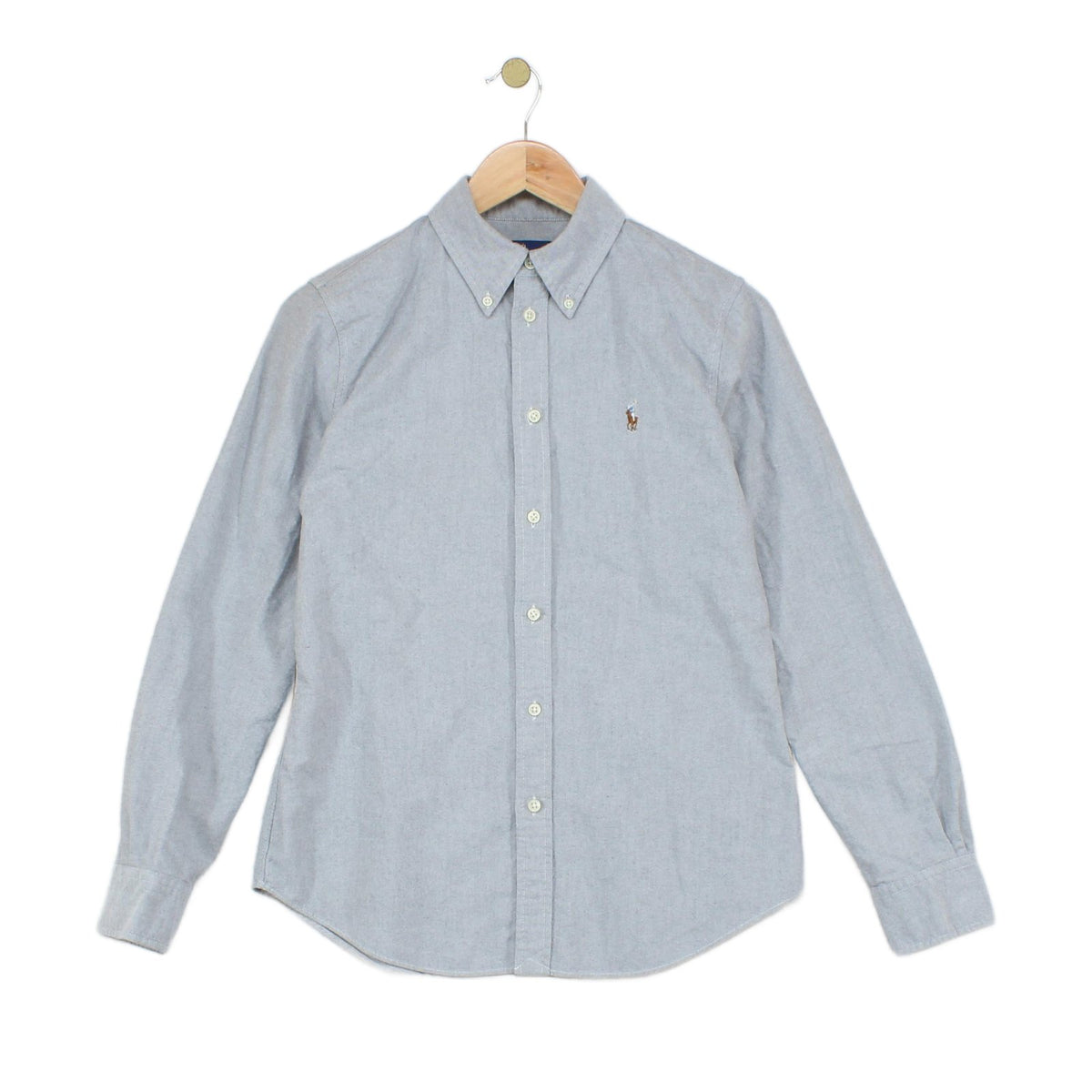Womens Oxford Shirt Button Down Long Sleeve Classic