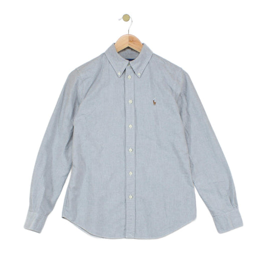 Womens Oxford Shirt Button Down Long Sleeve Classic