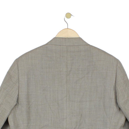 Mens Wool Blazer Formal Tailored Classic