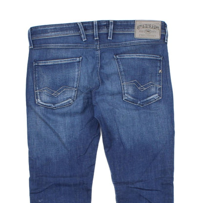 Mens Anbass Jeans Denim Slim