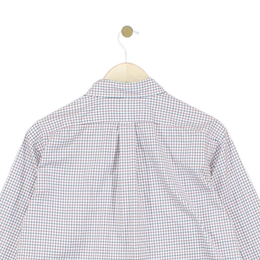 Mens Check Shirt Long Sleeve Classic Fit