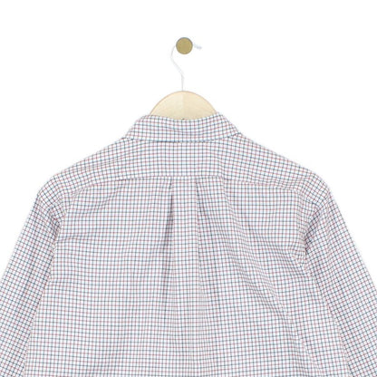 Mens Check Shirt Long Sleeve Classic Fit
