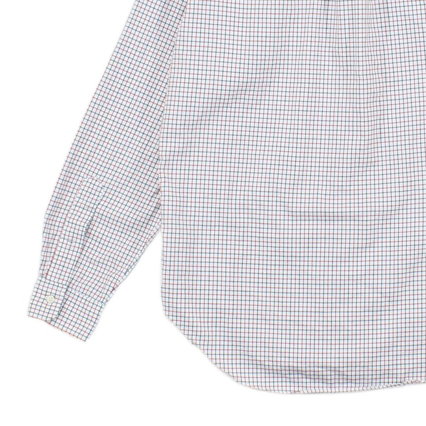Mens Check Shirt Long Sleeve Classic Fit