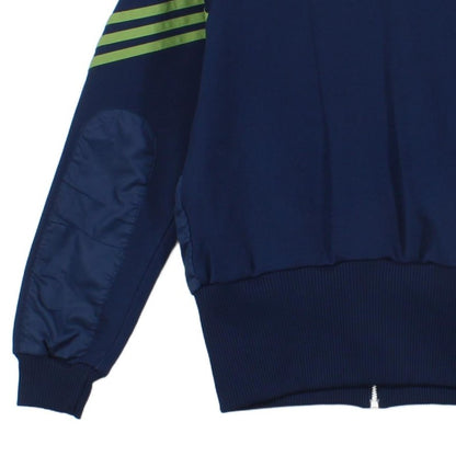 Womens Track Jacket Retro Sport Zip Stripes