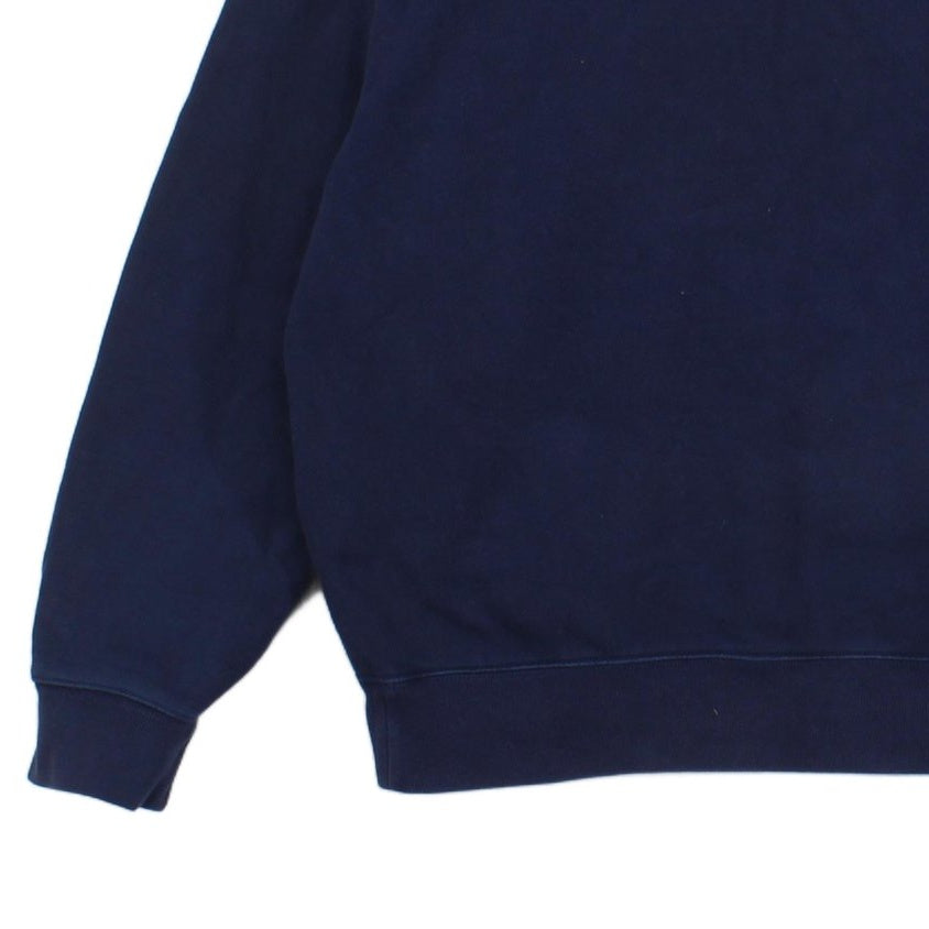 Mens Sweatshirt Embroidered Logo Crew Neck