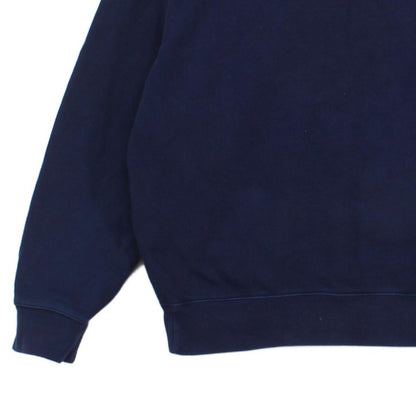 Mens Sweatshirt Embroidered Logo Crew Neck