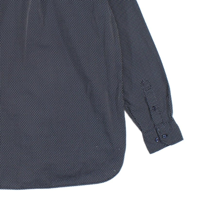 Mens Polka Dot Shirt Button Down Long Sleeve