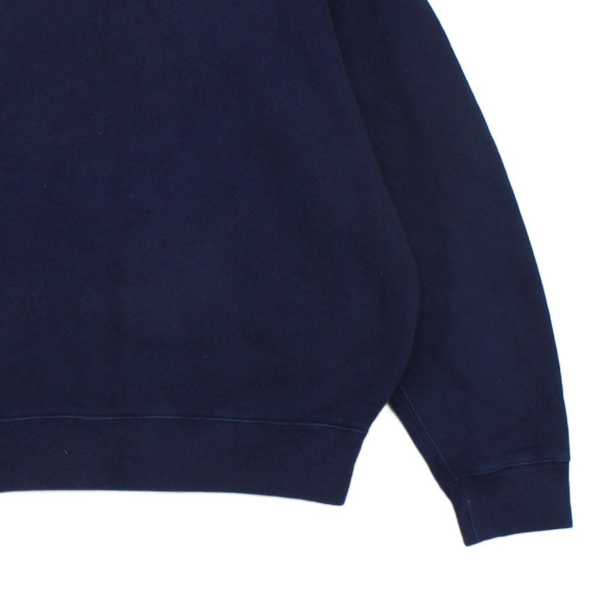 Mens Sweatshirt Embroidered Logo Crew Neck