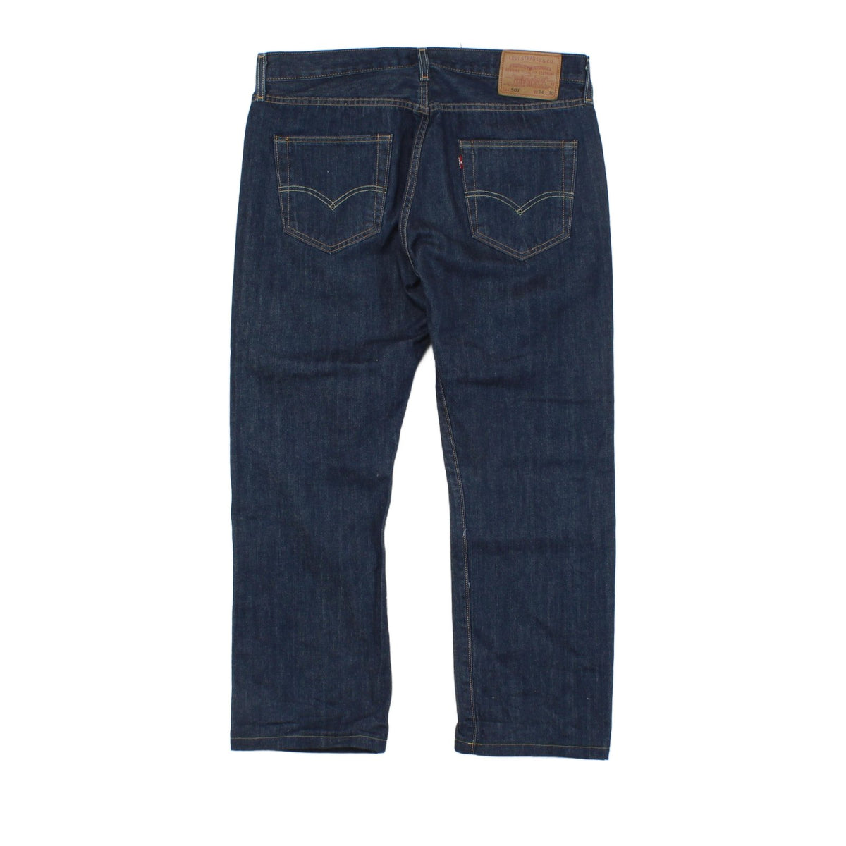 Mens 501 Jeans Classic Fit 100% Cotton Denim
