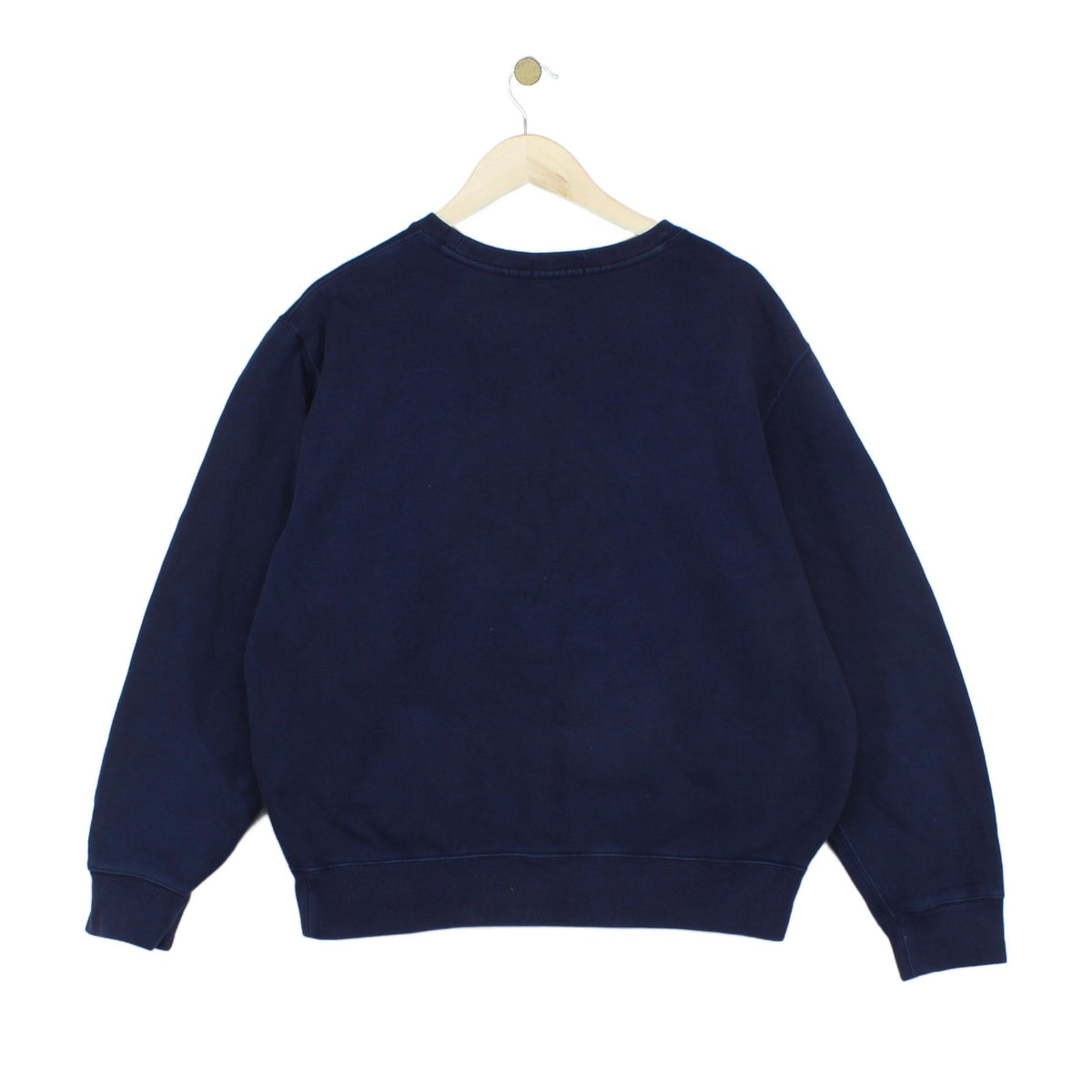Mens Sweatshirt Embroidered Logo Crew Neck