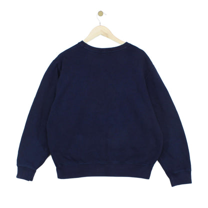 Mens Sweatshirt Embroidered Logo Crew Neck