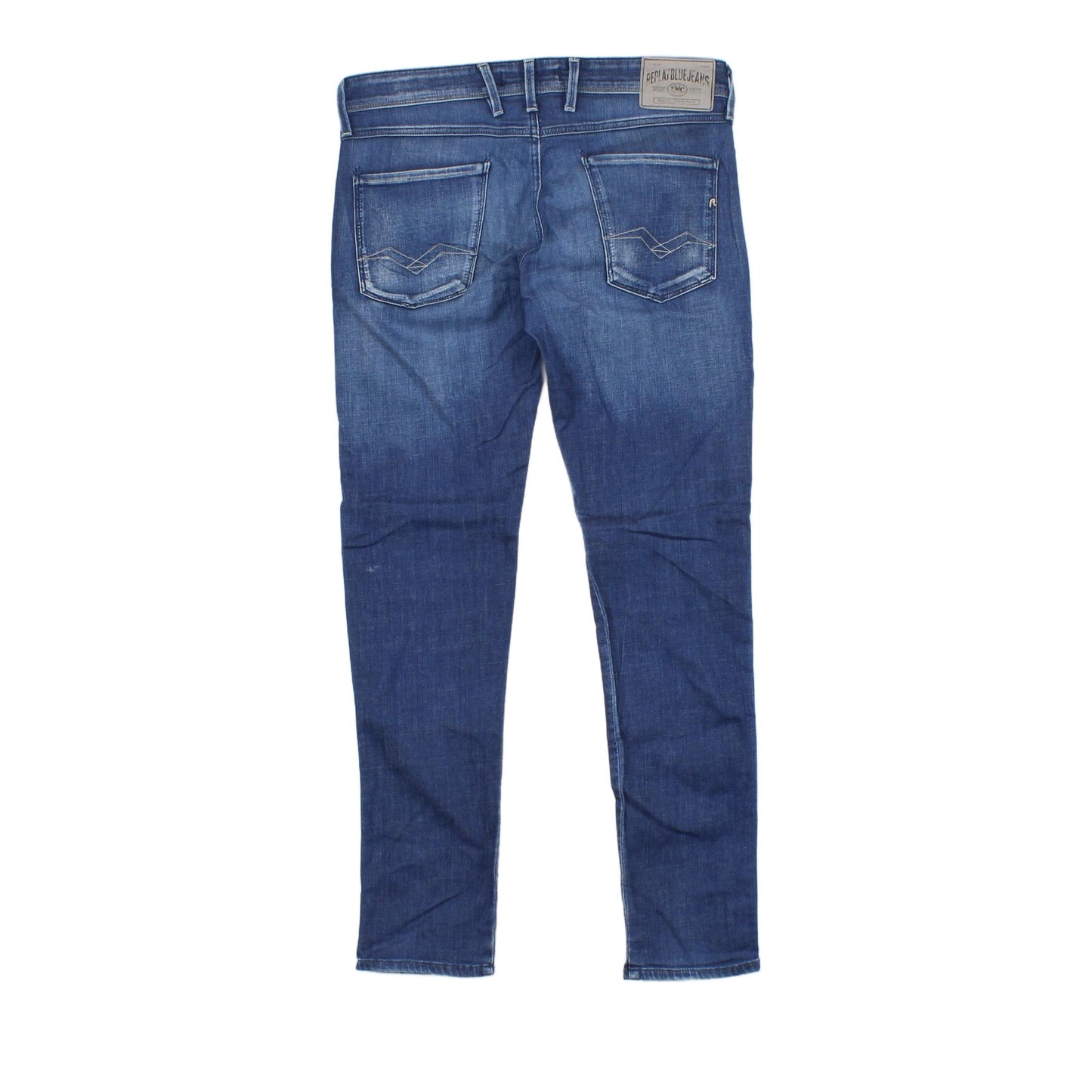 Mens Anbass Jeans Denim Slim