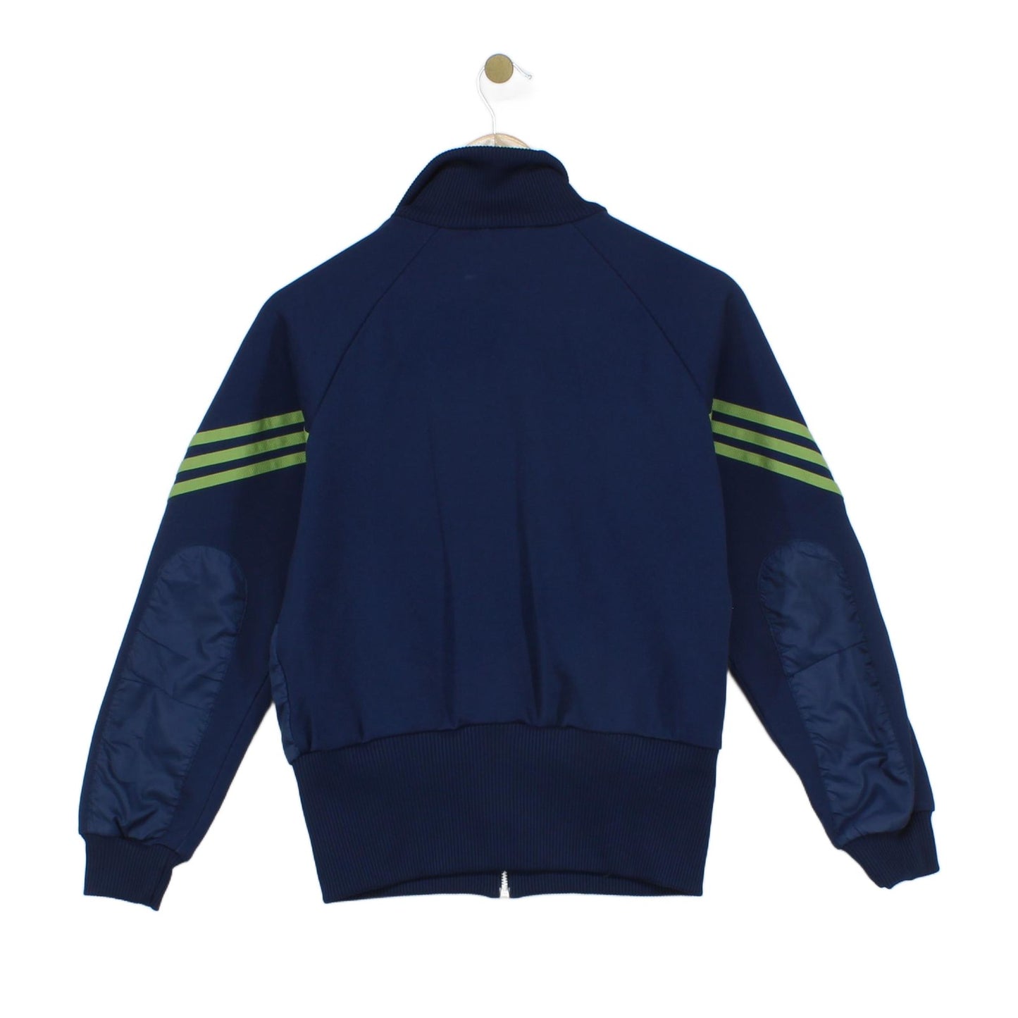 Womens Track Jacket Retro Sport Zip Stripes