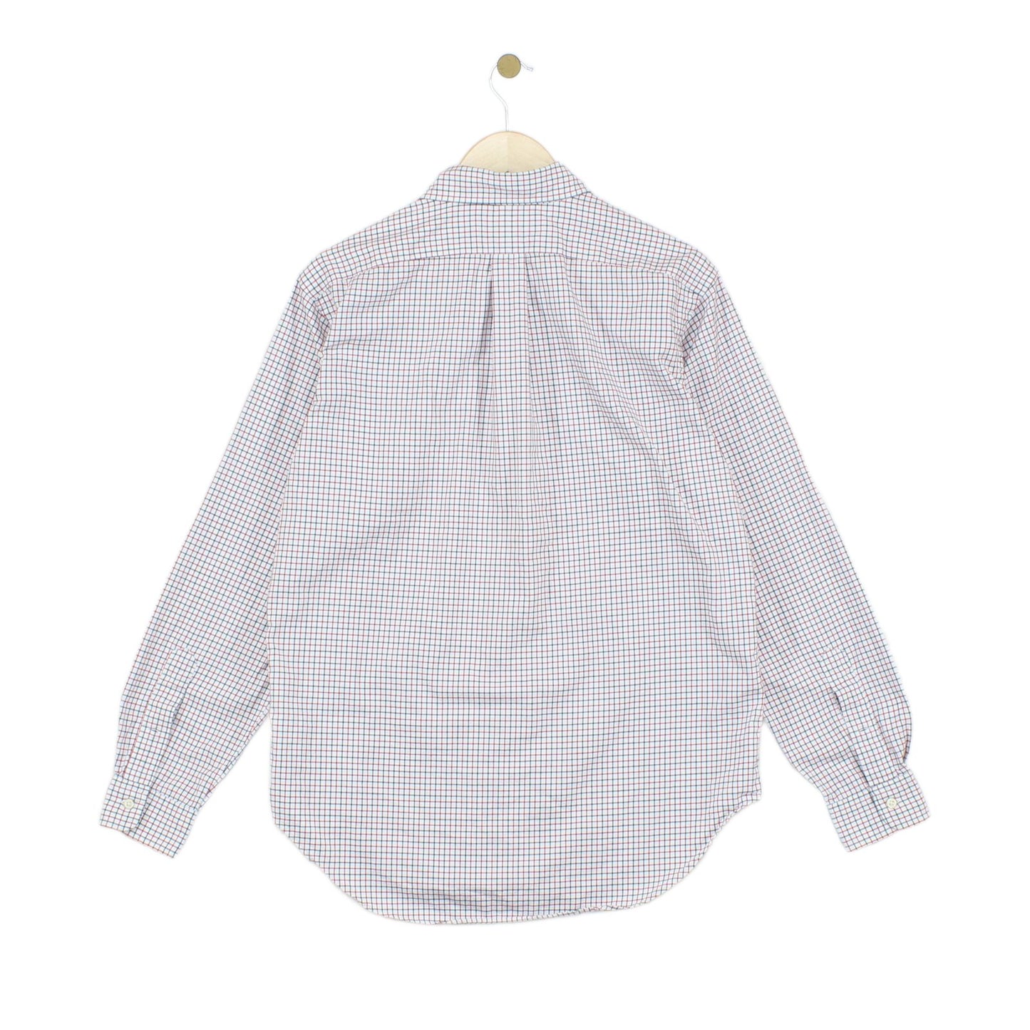 Mens Check Shirt Long Sleeve Classic Fit