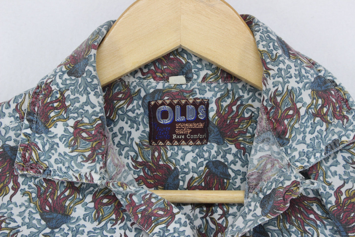 Mens Abstract Shirt Short Sleeve Short