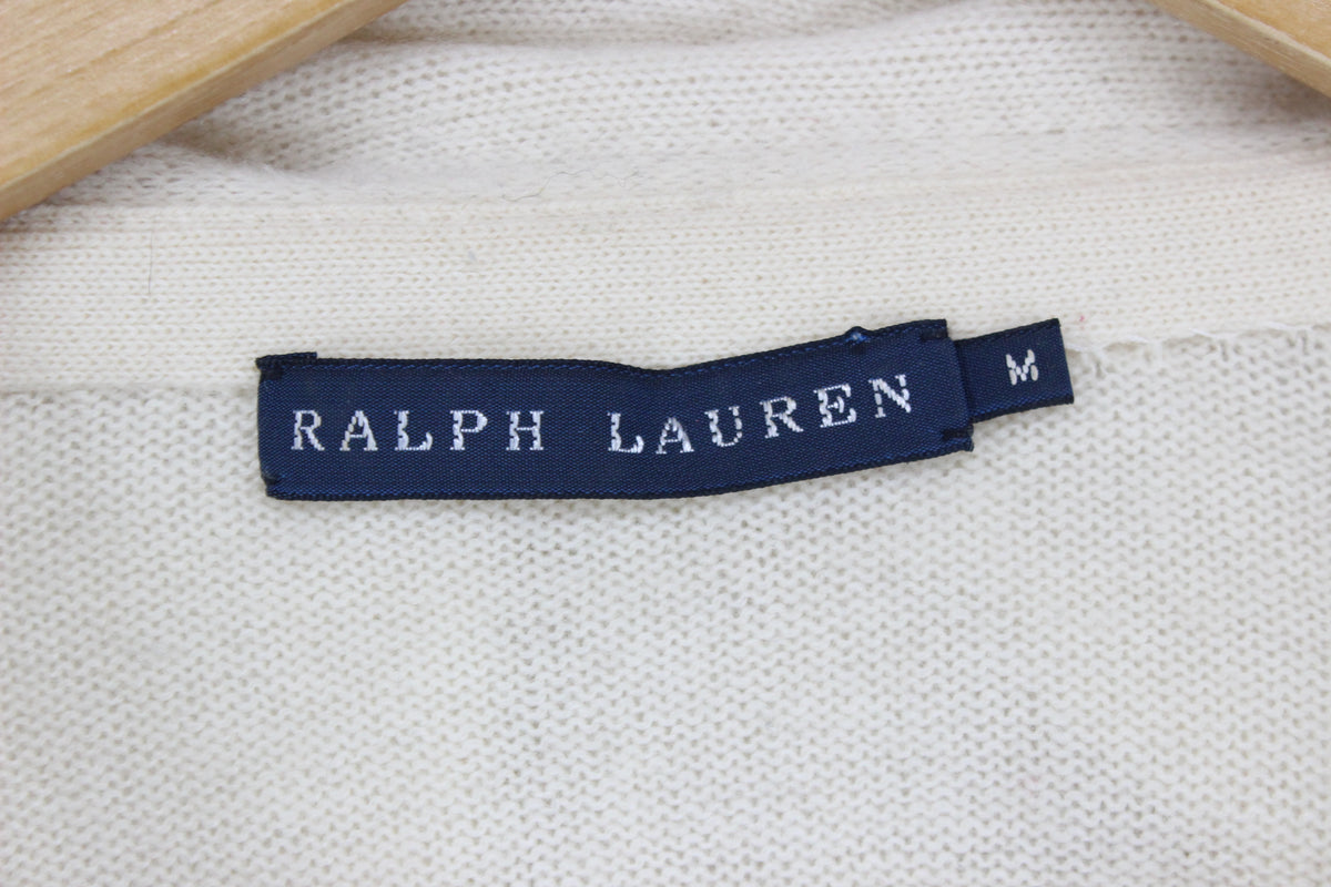 Womens Cashmere Cardigan Ruffle Long Sleeve Knit