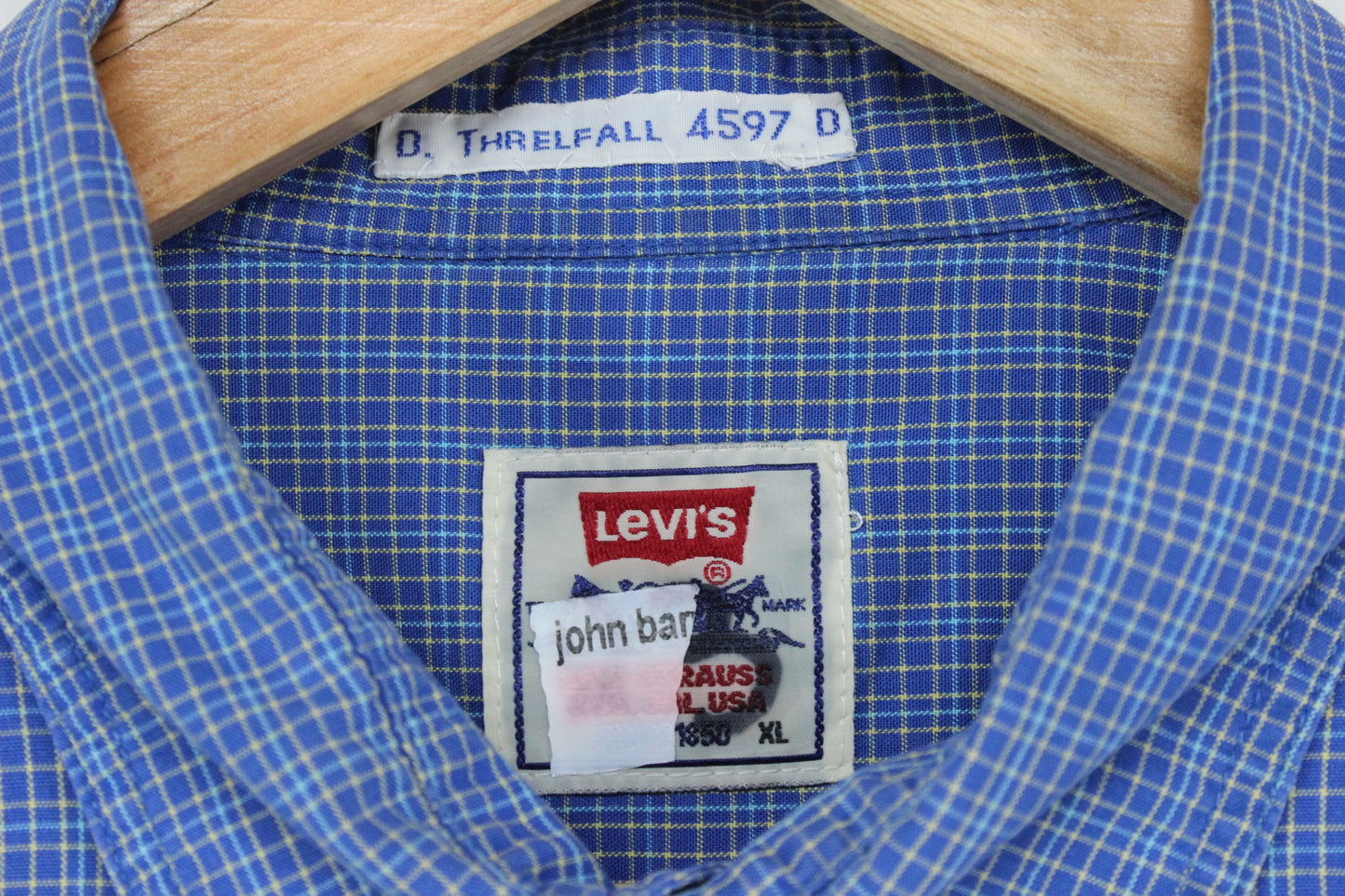 Mens Plaid Shirt Made In Portugal Western