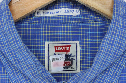 Mens Plaid Shirt Made In Portugal Western