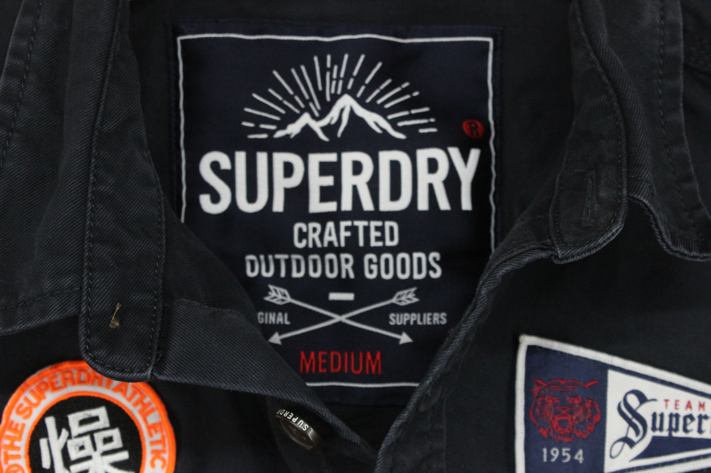 Mens Military Shirt Outdoor Patches